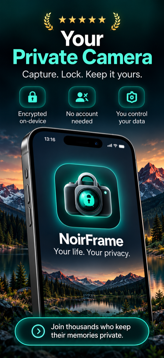 Your private camera — Noirframe