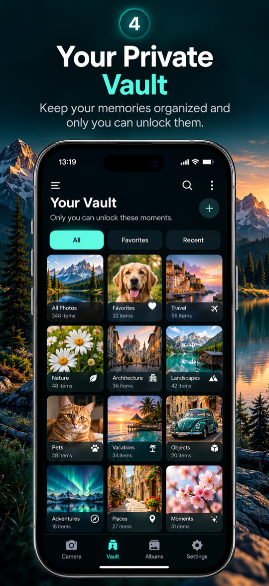 Your private vault — Noirframe
