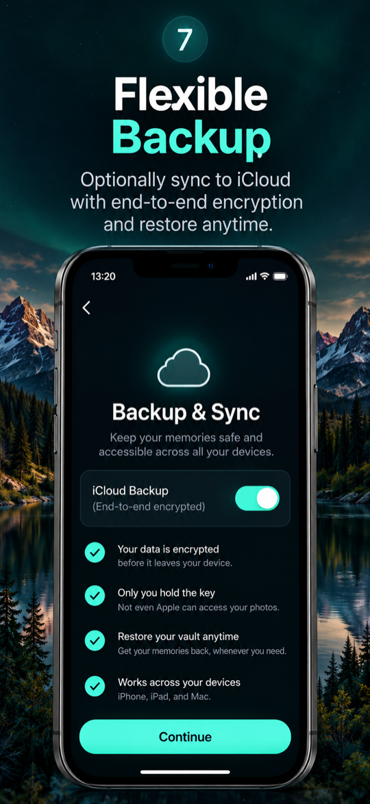 Flexible backup — Noirframe