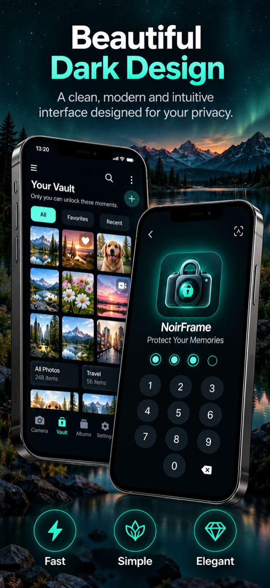Beautiful dark design — Noirframe